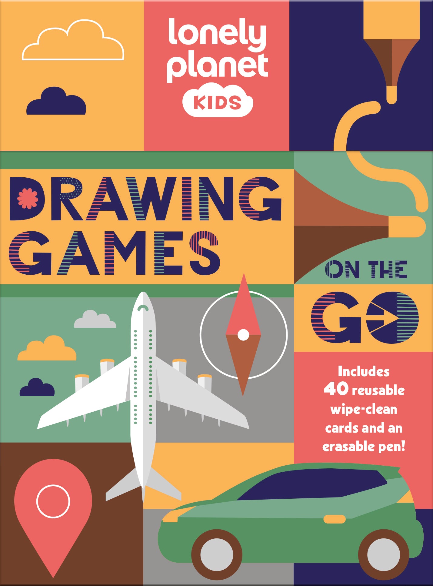 Lonely Planet Kids Drawing Games On The Go