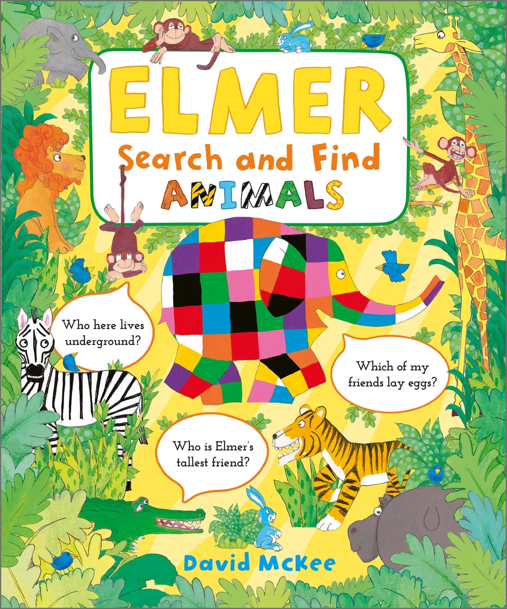 Elmer Search And Find Animals