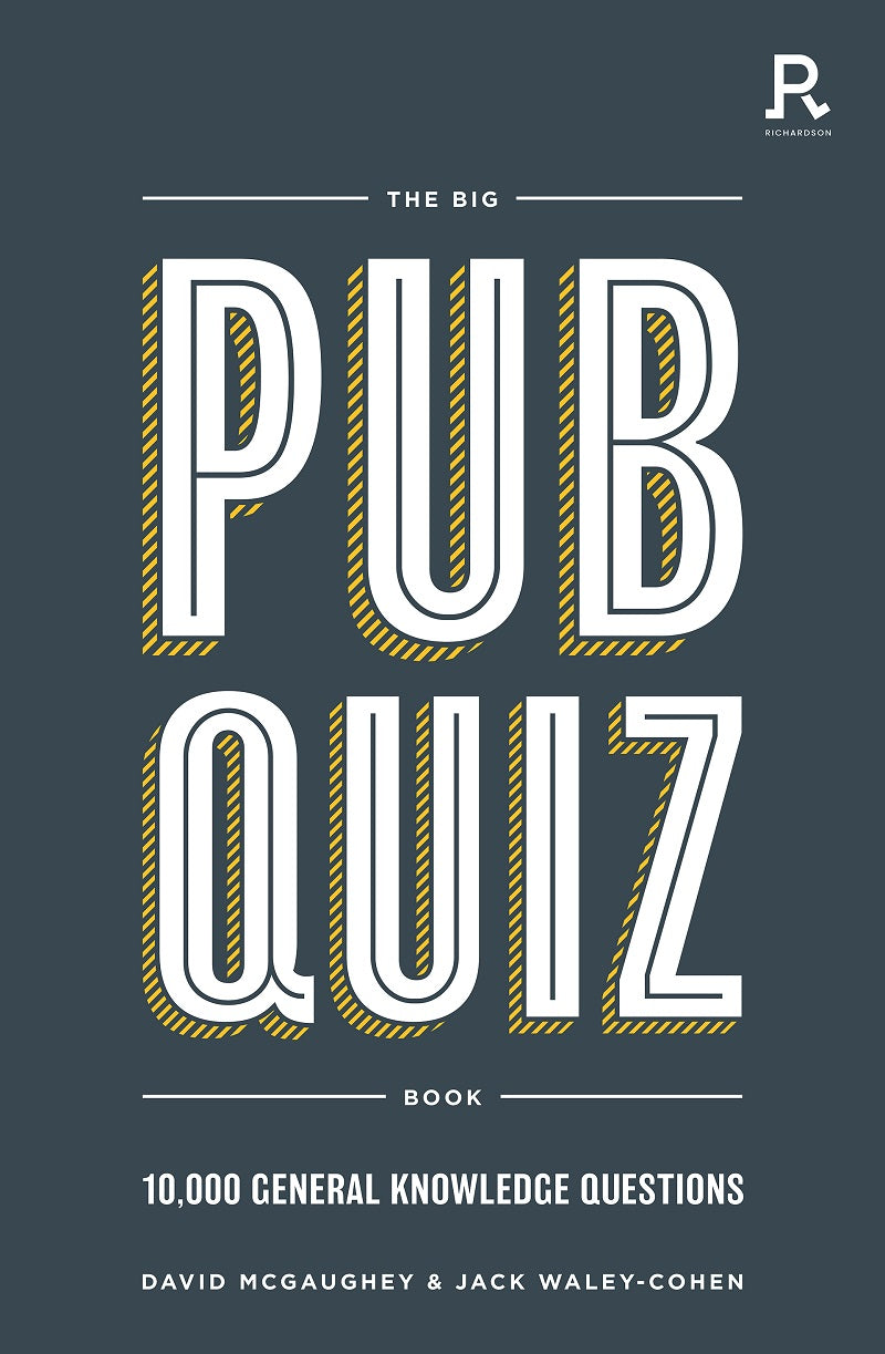 Big Pub Quiz Book: 10,000 General Knowledge Questions