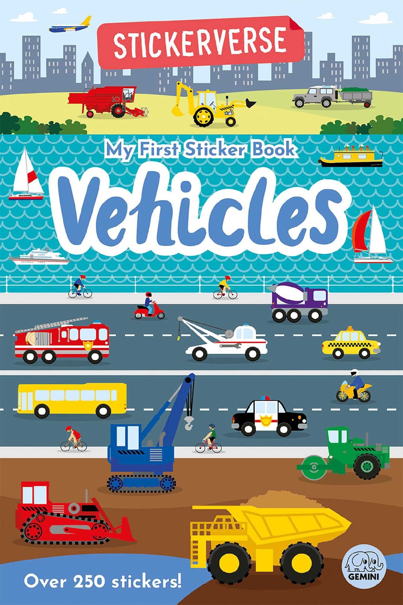 Stickerverse: My First Sticker Book Vehicles