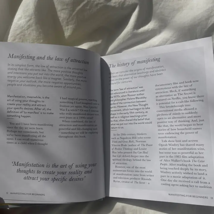 Manifesting For Beginners - Book | Default