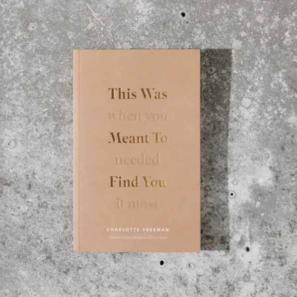 This Was Meant To Find You (when You Needed It Most) - Book | Default