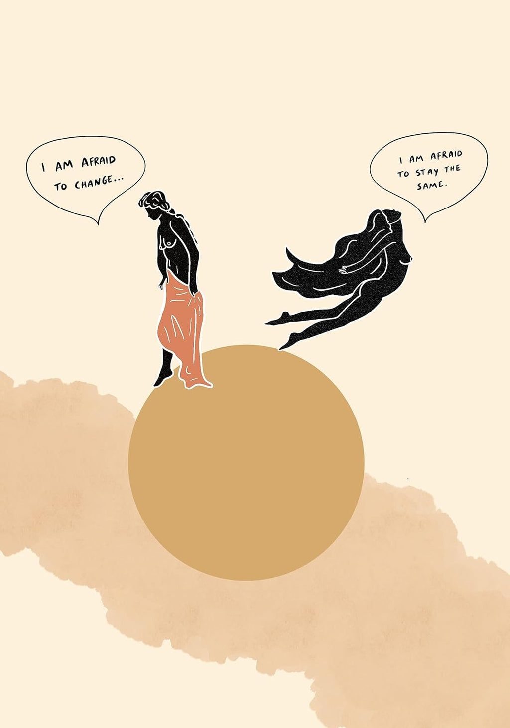 The Moon Knows All My Secrets - Inspirational Illustrations | Default