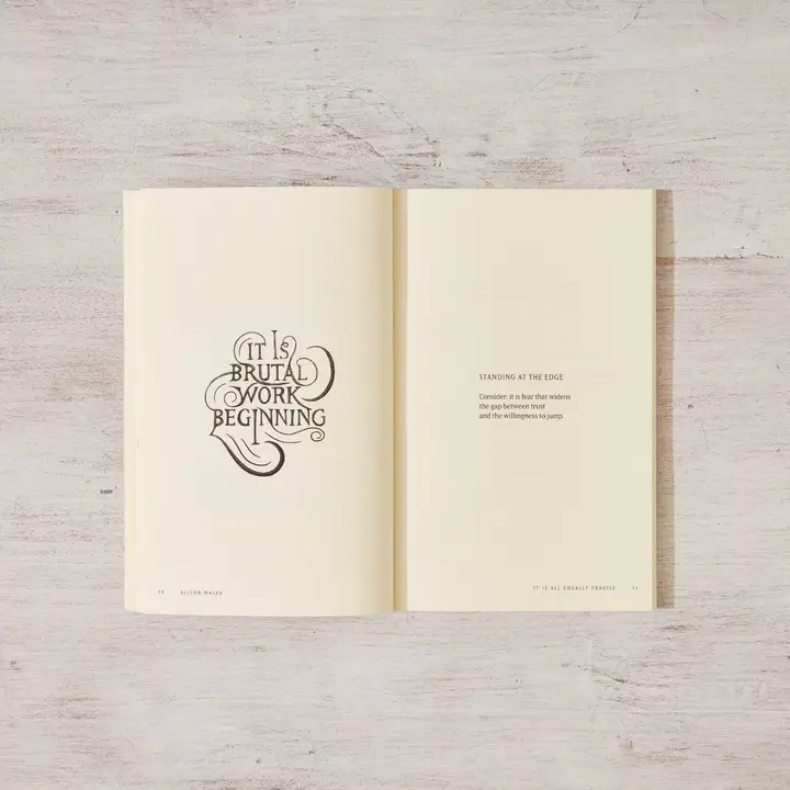 It Is All Equally Fragile - Poetry Book | Default