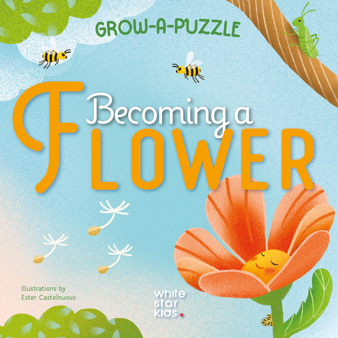 Grow-a-puzzle. Becoming Flower