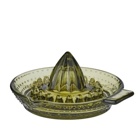 Lia Glass Juicer 14x14x6cm Green