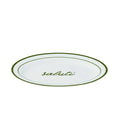 Osteria Ceramic Oval Plate 24.5x16cm