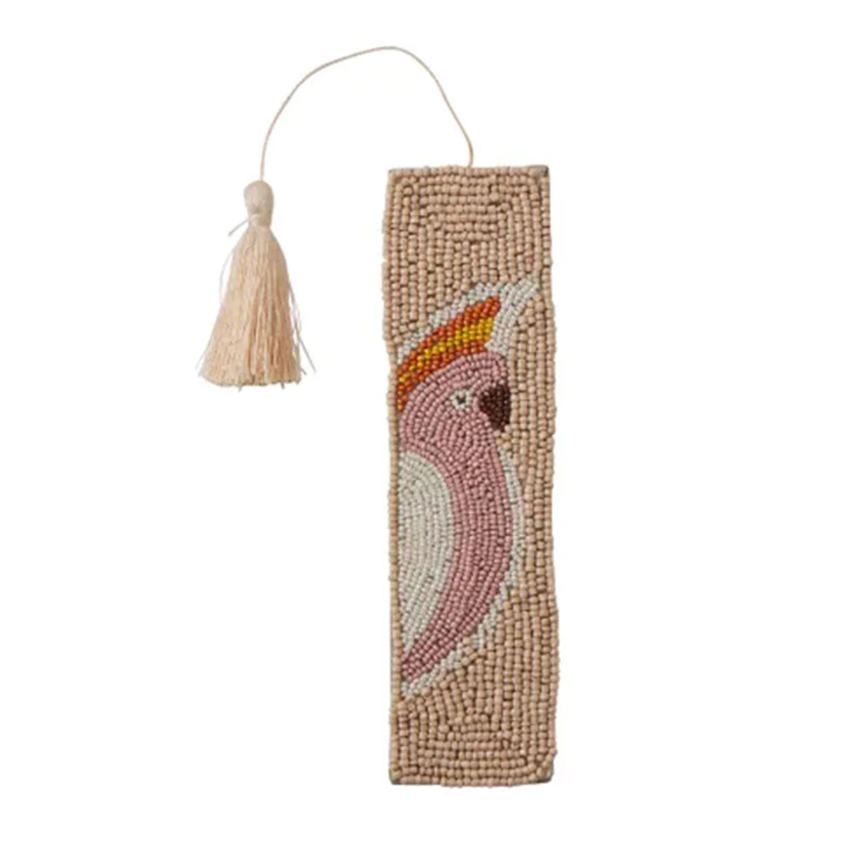 Ailsa Beaded Bookmark 5x20cm Coral