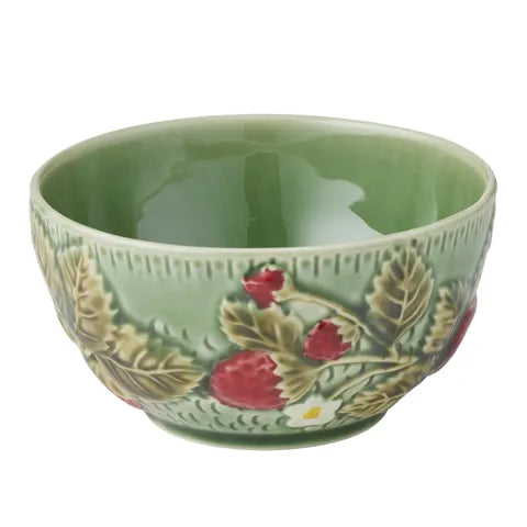 Fraise Ceramic Bowl 12x6cm Green