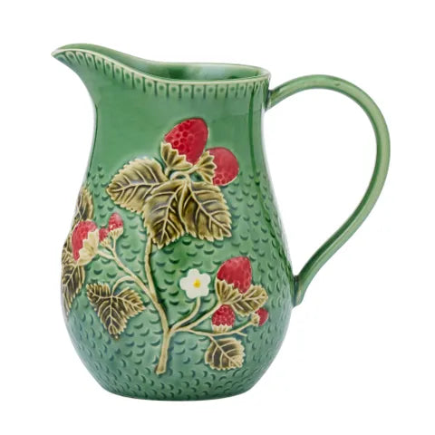 Fraise Ceramic Pitcher - Green