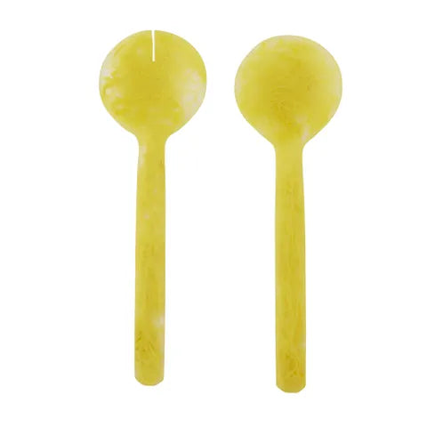 Kip S/2 Resin Salad Server - Zest