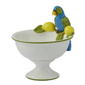 Limone Ceramic Footed Bowl 22.5x15.5cm