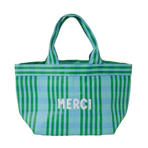 Merci Recycled Lunch Cooler 40x22cm Grn