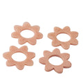 Kip S/4 Resin Napkin Ring 8cm Peach
