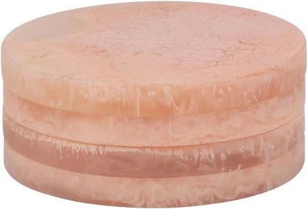 Kip S/4 Resin Coasters 10cm Peach