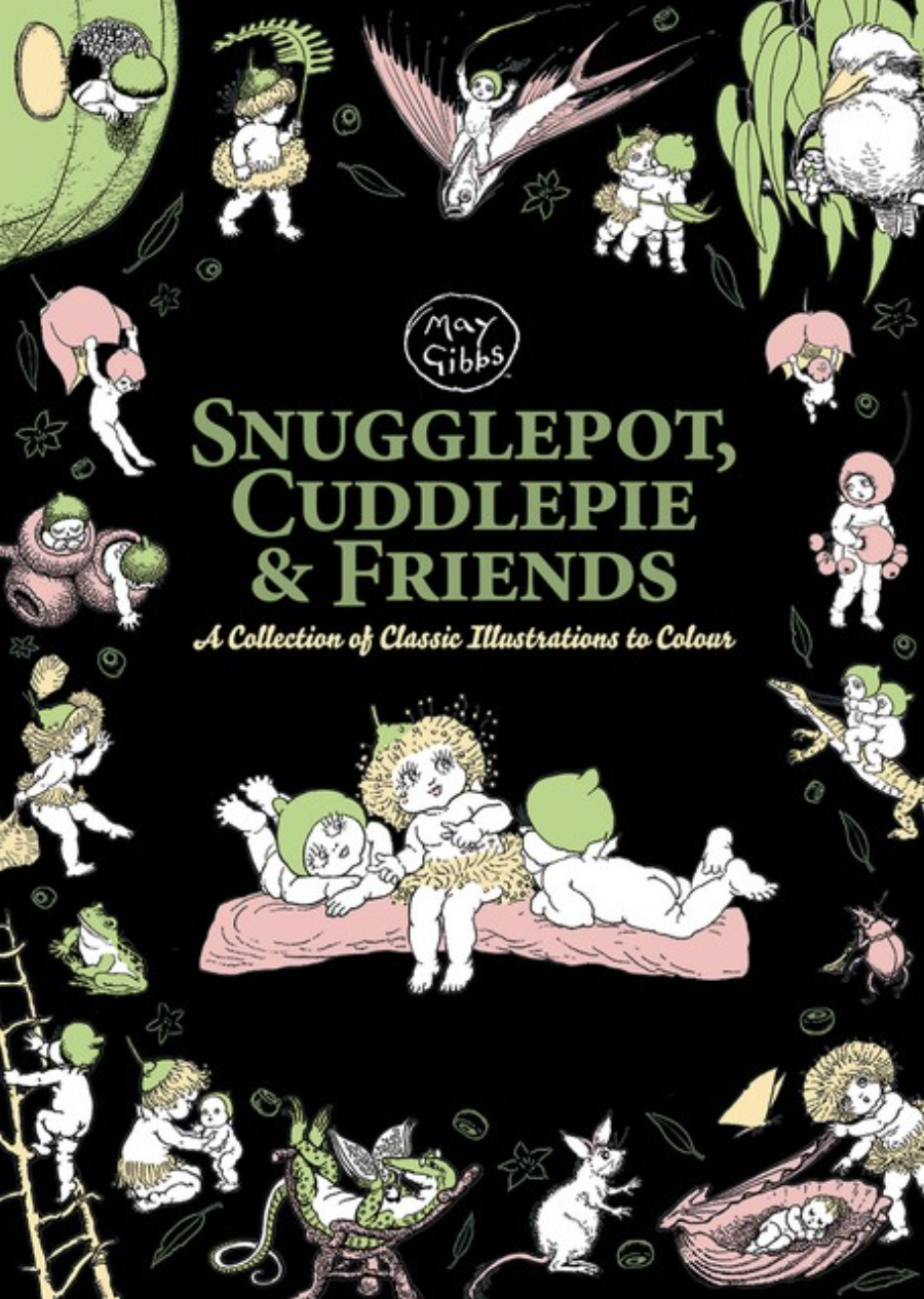 May Gibbs: Snugglepot, Cuddlepie & Friends Adult Colouring