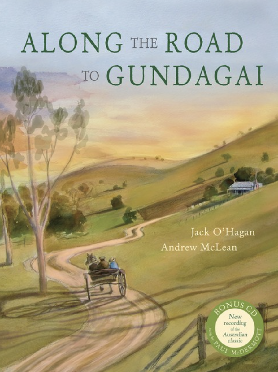 Along the Road to Gundagai + CD - Jack O'Hagan